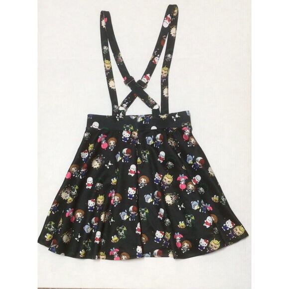 MY HERO ACADEMIA x Hello Kitty and Friends Characters Suspender Skirt Small 938A - Picture 3 of 6